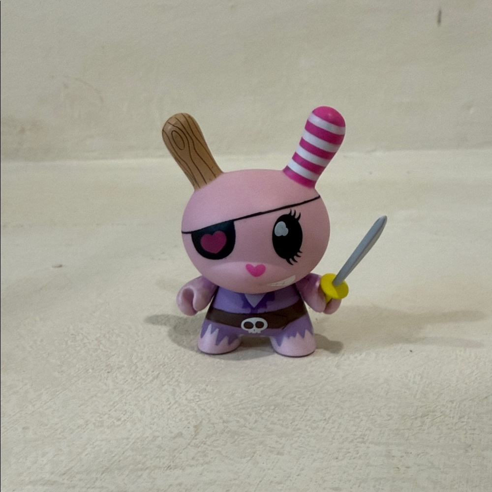 Clutter Magazine Pirate Dunny Kid Robot Figure.